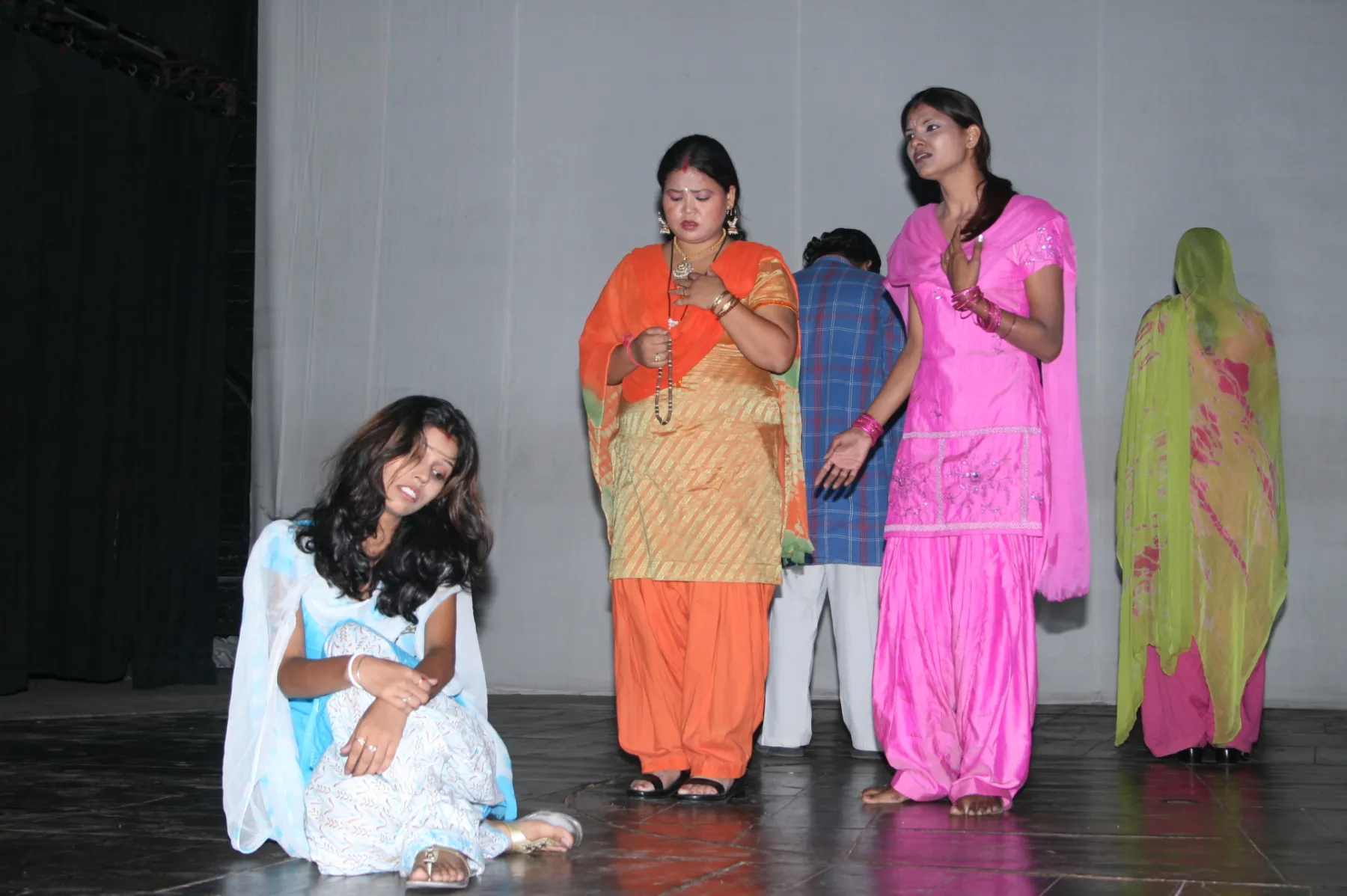 A dramatic moment during Khooh Bolda Hai