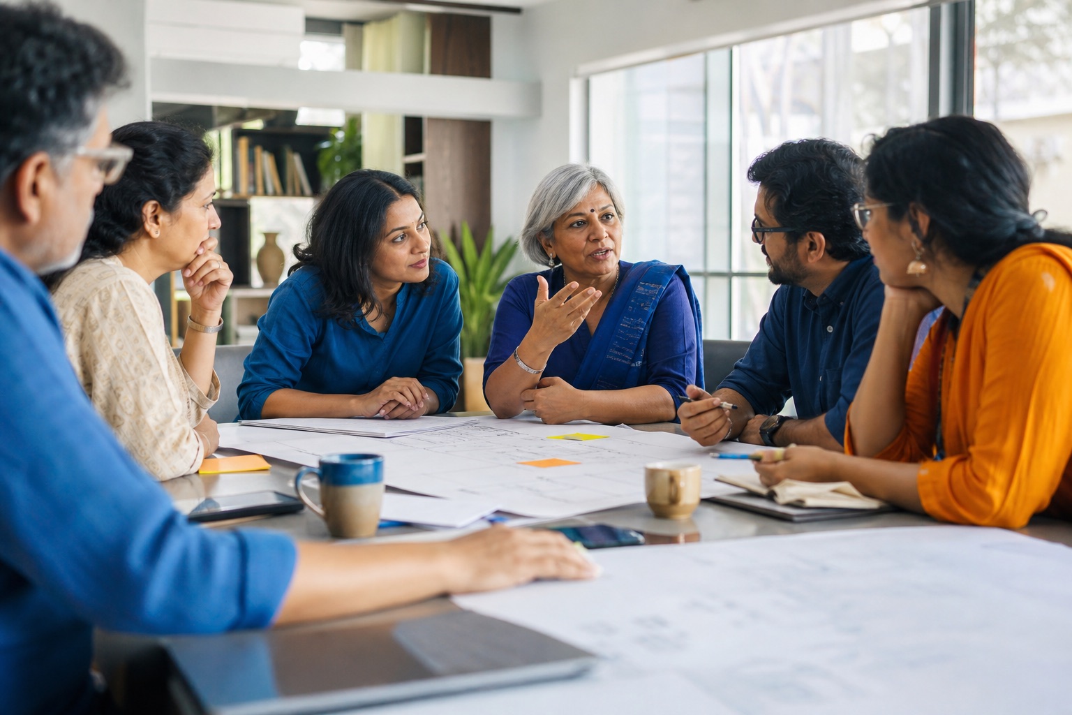 Partners planning a social impact programme